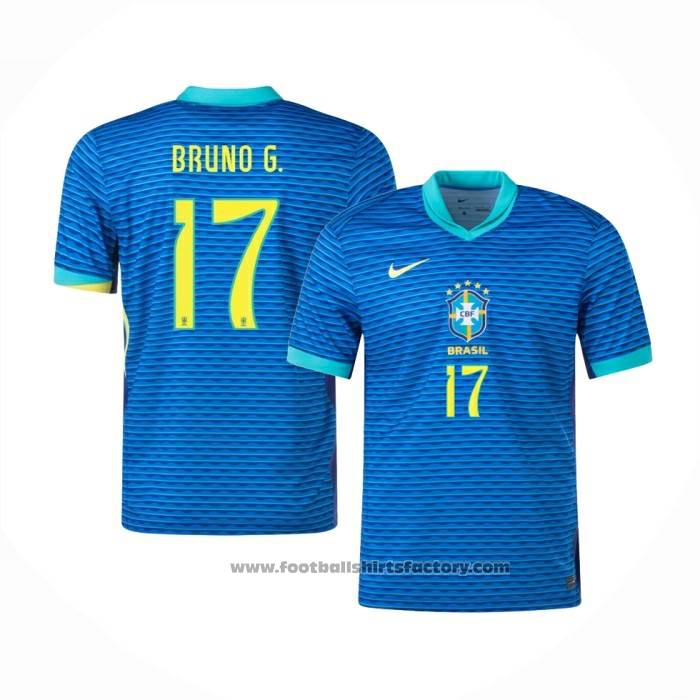 Brazil Player Bruno G. Away Shirt 2024